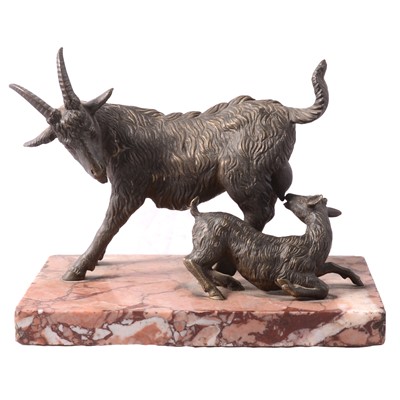 Lot 158 - After P J Mene, Nanny goat and sucking kid