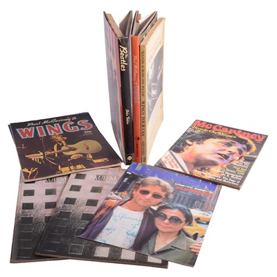 Lot 193 - The Beatles and Wings, a collection of ephemera, books, posters, and advertising material