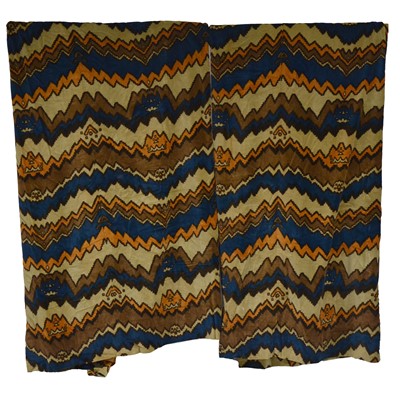 Lot 69 - Pair of 1970s curtains, Libertys fabric