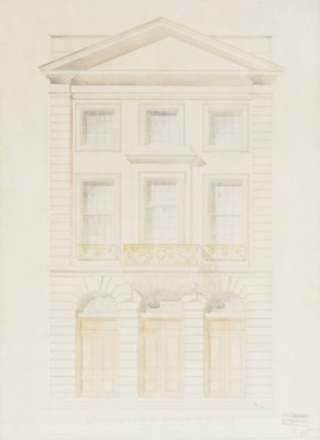 Lot 407 - Six Dutch architectural drawings