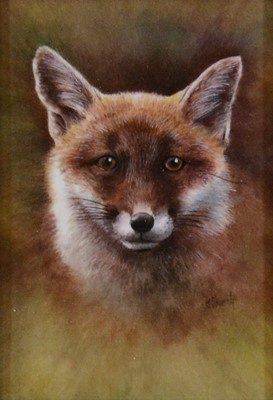 Lot 208 - James Skerrett, a Durley Fine Porcelain painted plaque