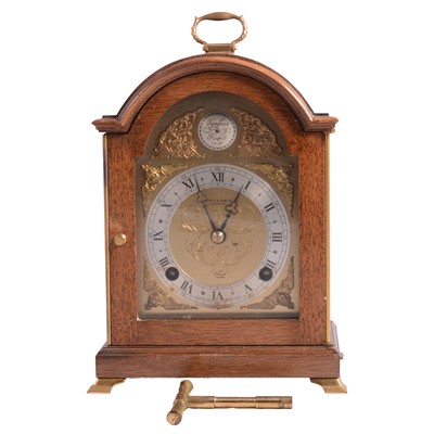 Lot 125 - Walnut cased Elliot mantel clock