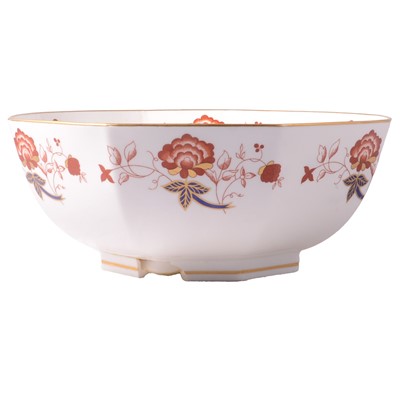 Lot 18 - Royal Crown Derby octagonal shape rosebowl