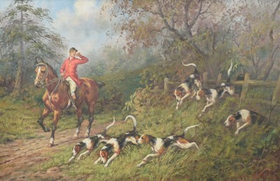 Lot 274 - L Harvey, On the Scent