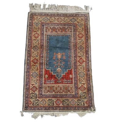 Lot 451 - Isfahan pattern Prayer rug