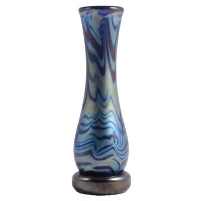 Lot 5 - Loetz Phaenomen iridescent glass vase, circa 1900