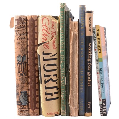 Lot 79A - Ted Hughes, George Orwell, and others, one box of books
