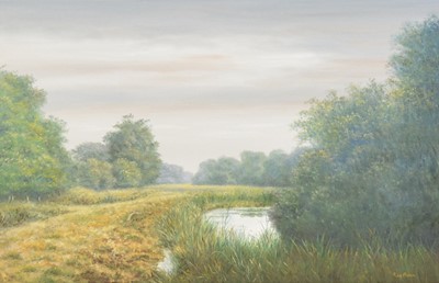 Lot 421 - Reg Brown, River landscape