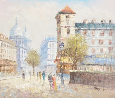 Lot 423 - Burnett, three oil paintings