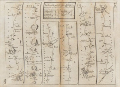 Lot 273 - John Speed, Map of Northamtonshire, and other maps and related book.