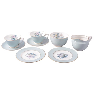 Lot 35 - Royal Worcester Woodland pattern part teaset.