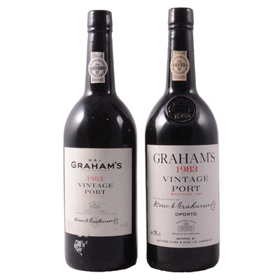 Lot 116 - Graham's 1983 vintage port