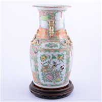 Lot 68 - Cantonese vase, probably late 19th Century,...