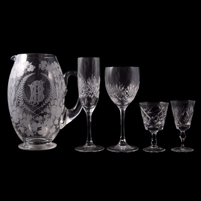 Lot 64 - Six large boxes of assorted household glass