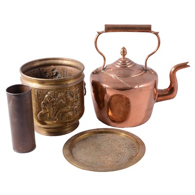 Lot 148 - Large quantity of copper and brassware