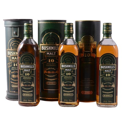 Lot 229 - Bushmills, 10 year old, single Irish malt whiskey