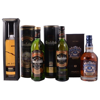 Lot 233 - Four assorted bottles of whisky