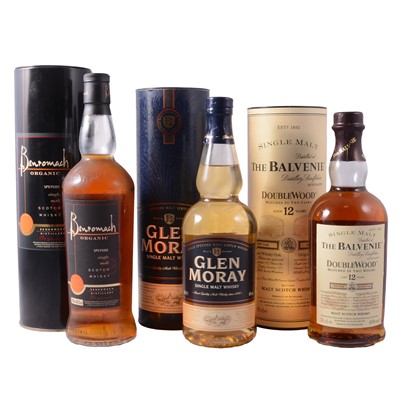 Lot 246 - Three assorted bottles of single malt Scotch whisky