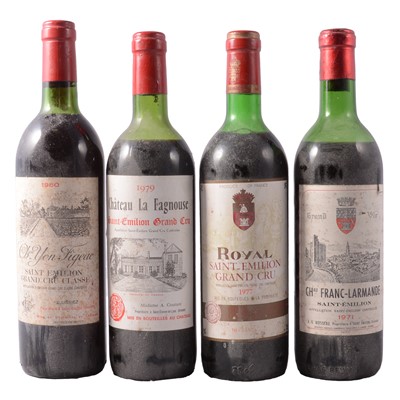 Lot 261 - Four bottles of assorted Saint-Emilion vintage wines
