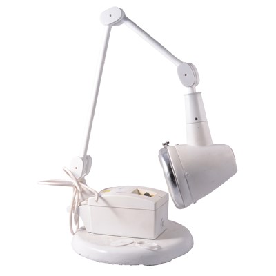 Lot 147 - Two EDL industrial anglepoise lamps