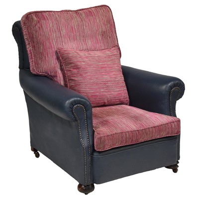 Lot 372 - Contemporary armchair, 1940s frame