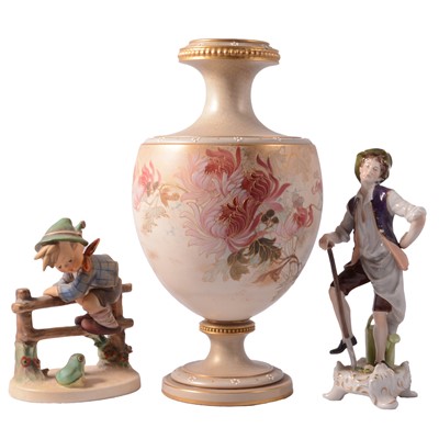 Lot 55 - Pair of Doulton Burslem vases, other decorative ceramics, and other sundries
