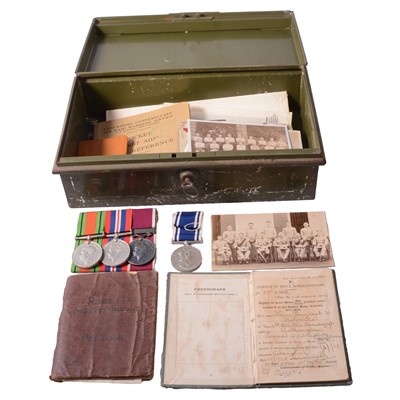 Lot 159 - Medals: group of four, including Regular Army Good Conduct