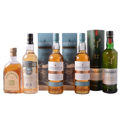 Lot 60 - Glen Keith 1997, 15 year old, single Speyside malt, and other bottlings