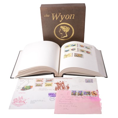 Lot 127 - Six stamp albums, mostly GB and Commonwealth, and some FDCs