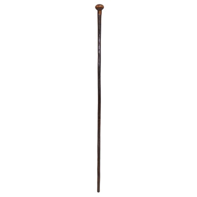 Lot 123 - Large lignum vitae walking stick