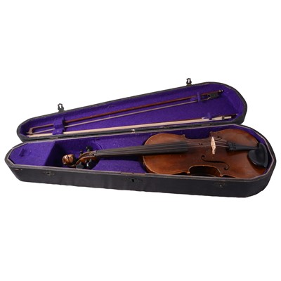 Lot 90 - Violin with Lion Head scroll