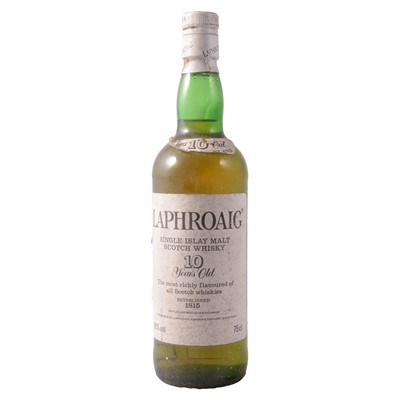 Lot 68 - Laphroaig, 10 year old, single Islay malt whisky, 1990s bottling