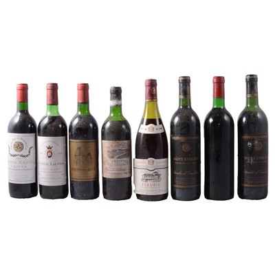 Lot 18 - Seventeen bottles of assorted French vintage wine - red