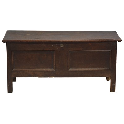 Lot 363 - 19th century oak coffer