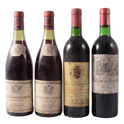 Lot 260 - Four bottles of French vintage wine