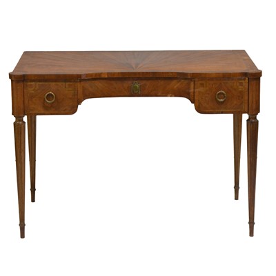 Lot 458 - French parquetry side table, 19th century