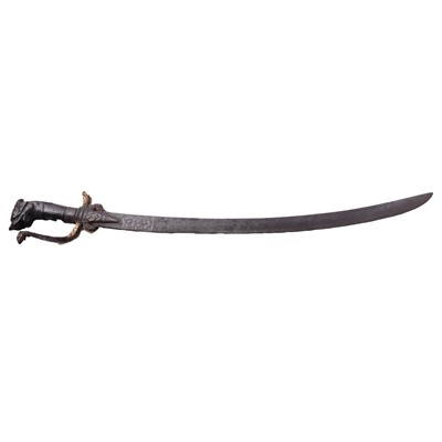 Lot 119 - Sri Lankan sword, kastane, probably 19th Century