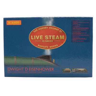 Lot 2 - Hornby OO gauge model train, Dwight D Eisenhower, R2277, live steam