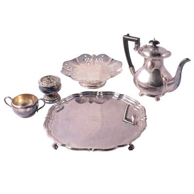 Lot 106 - Collection of silver-plated wares.