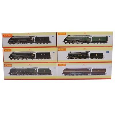 Lot 32 - Hornby OO gauge model railway, six locomotives