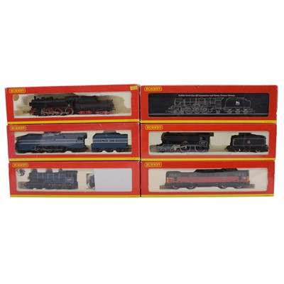 Lot 35 - Six Hornby OO gauge model railway locomotives