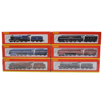 Lot 44 - Six Hornby OO gauge model railway locomotives