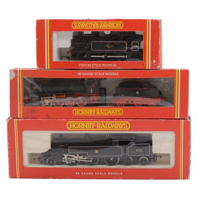 Lot 62 - Hornby OO gauge model railway, three locomotives