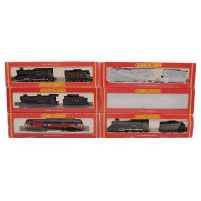 Lot 63 - Hornby OO gauge model railway, six locomotives