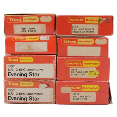Lot 67 - Triang/Hornby and Hornby OO gauge model railway, eight locomotives