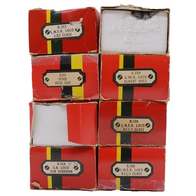 Lot 72 - Eight Hornby OO gauge model railway locomotives