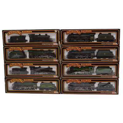 Lot 77 - Eight Mainline Railways OO gauge locomotives