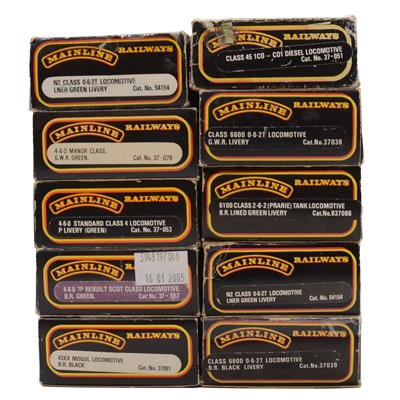 Lot 78 - Six Mainline Railways OO gauge locomotives