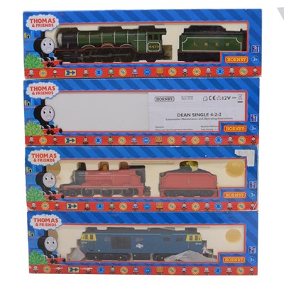 Lot 79 - Four Hornby OO gauge Thomas & Friends model railway locomotives