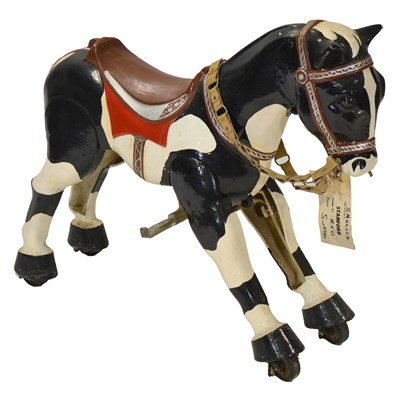 Lot 162 - A painted aluminium fairground horse, by Mastercraft, Scotland